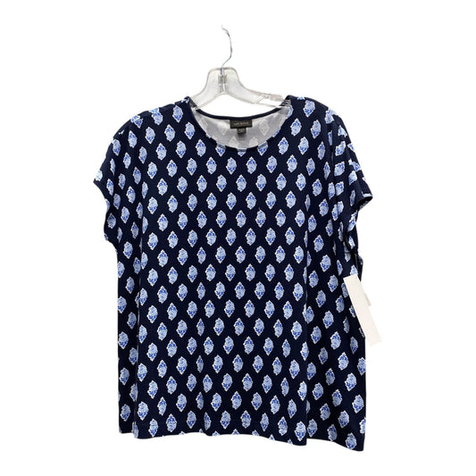Top Ss By J. Jill In Blue, Size:Mp