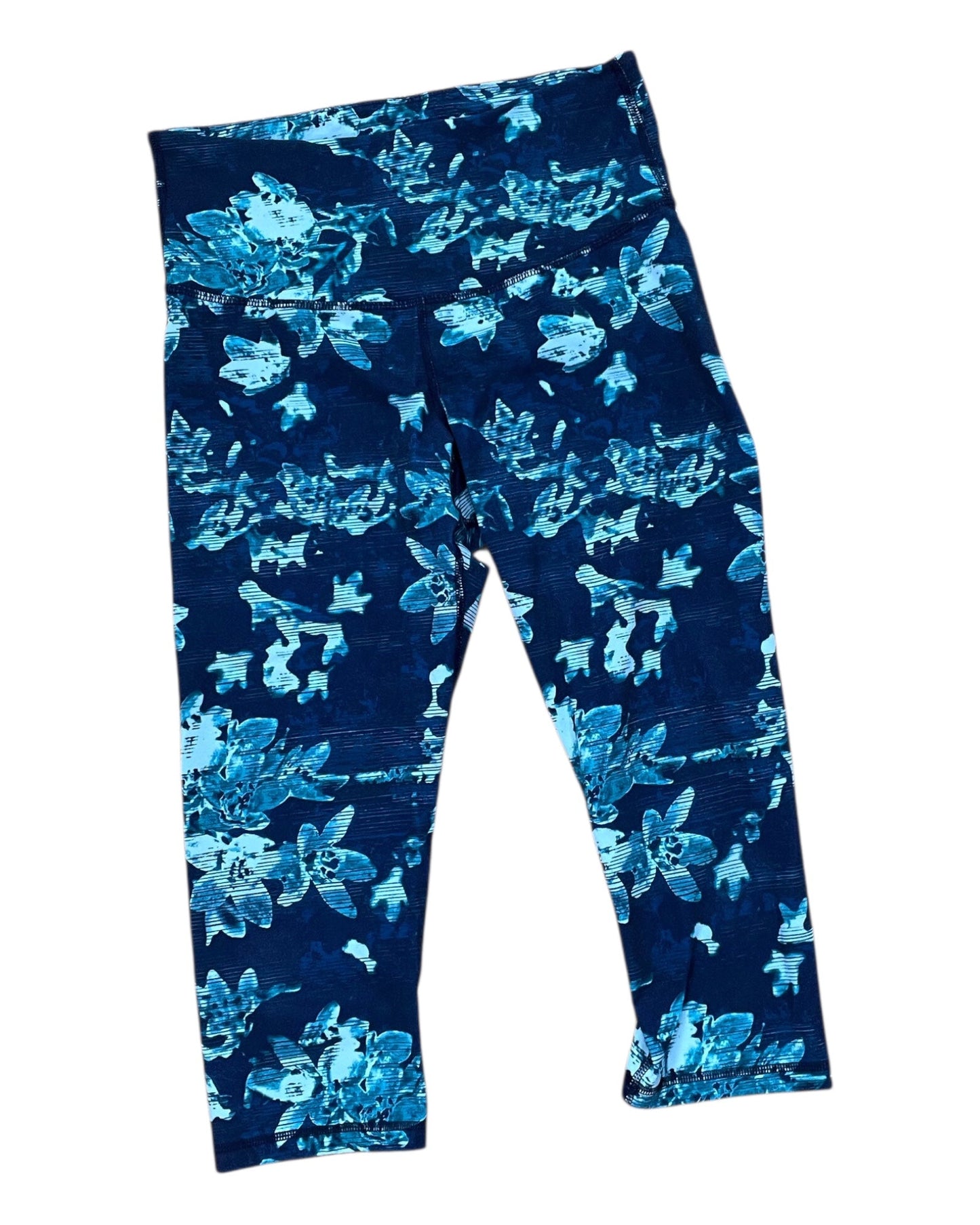 Athletic Leggings Capris By Old Navy In Teal, Size:L