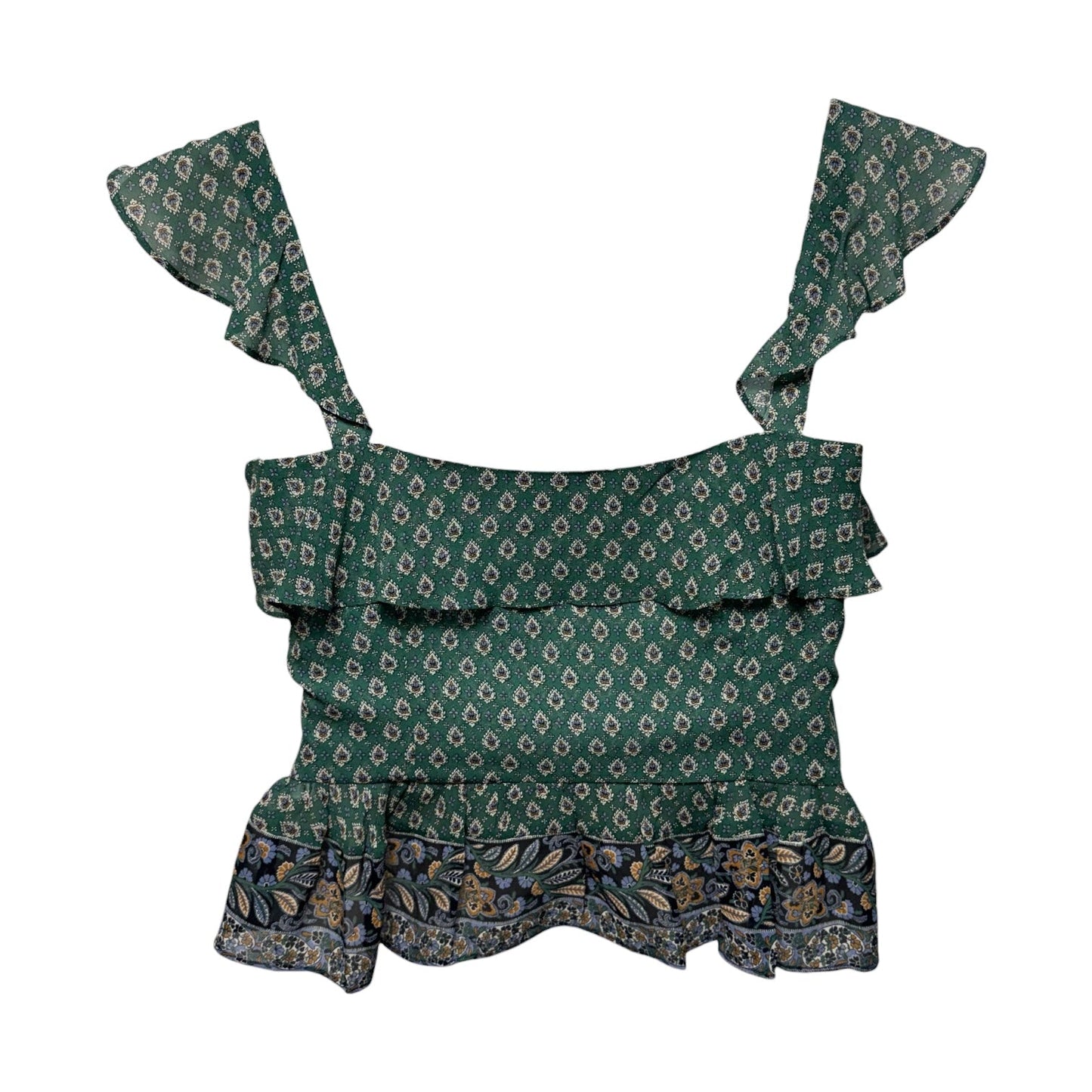 Randa Top Silk By Veronica Beard In Sea Glass Multi, Size: 6