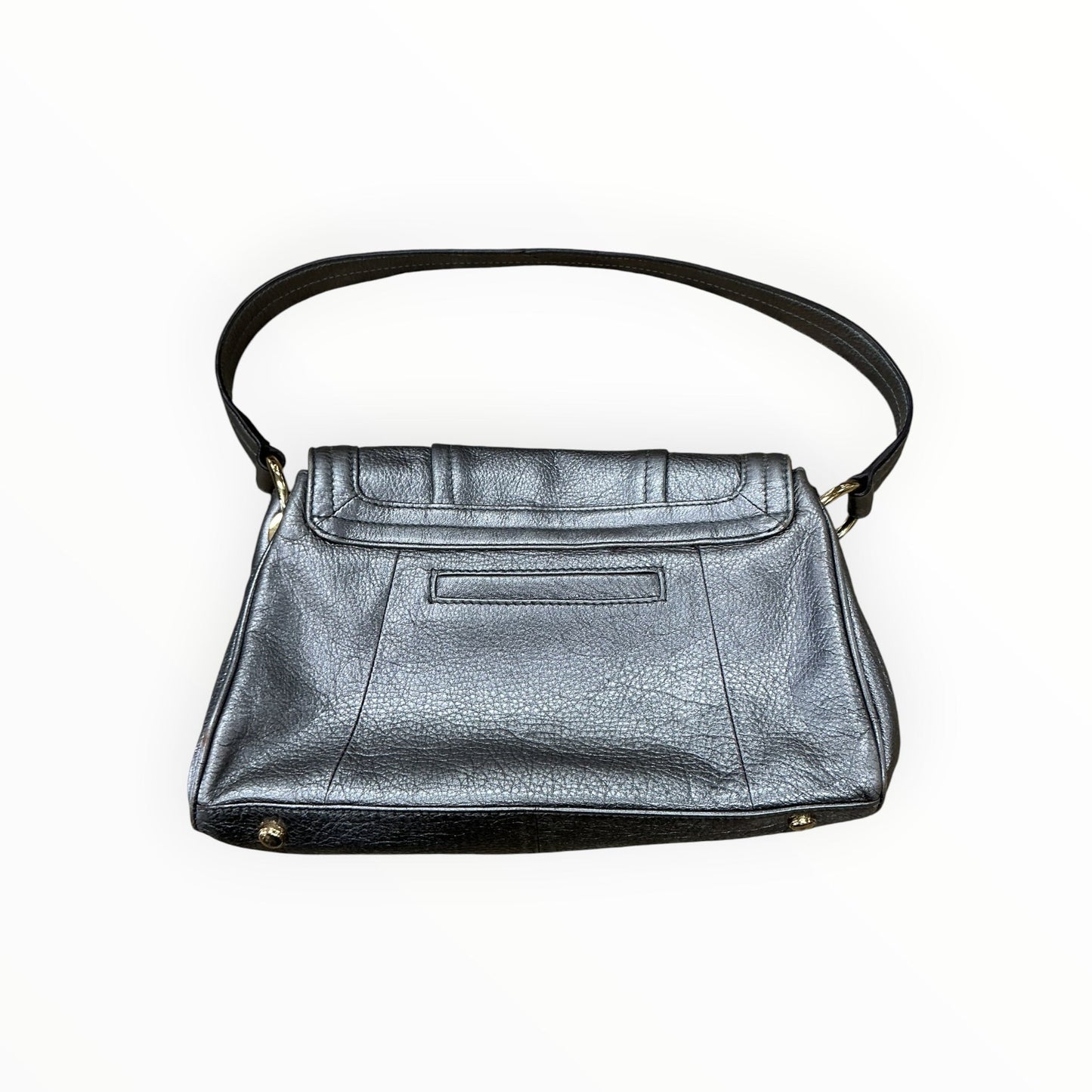 Handbag By B. Makowsky In Grey, Size:Medium