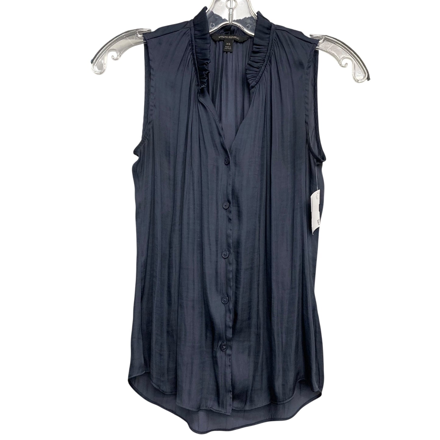 Top Sleeveless By Banana Republic In Grey, Size:Xs