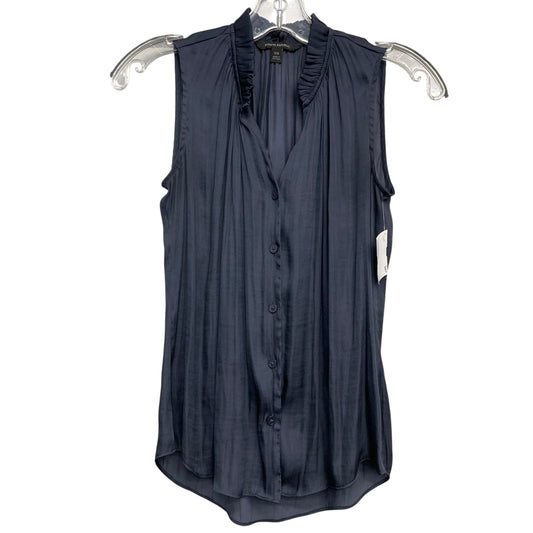 Top Sleeveless By Banana Republic In Grey, Size:Xs