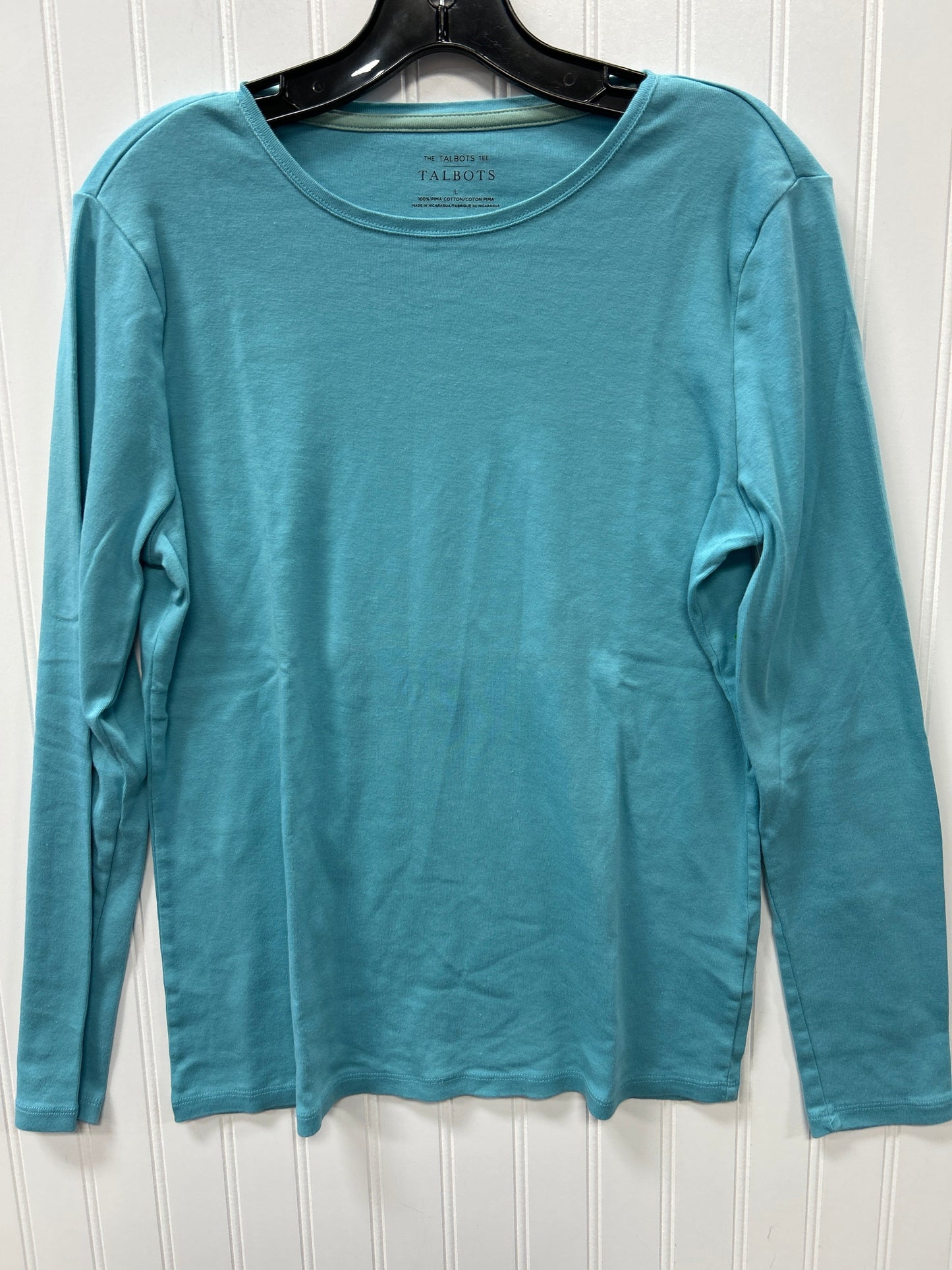 Top Ls By Talbots In Blue, Size:L