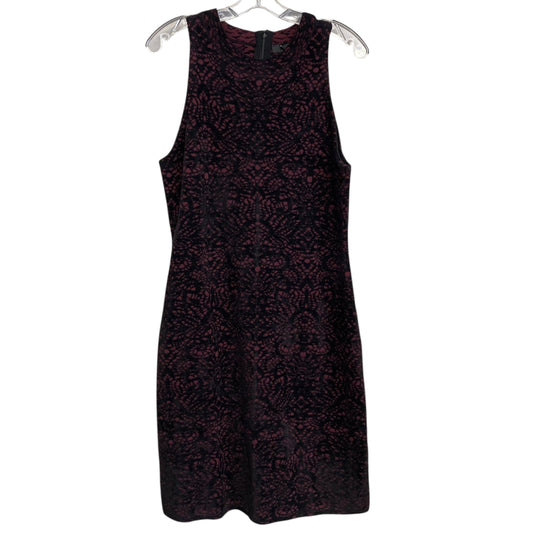 Dress Casual Midi By White House Black Market In Black, Size:L