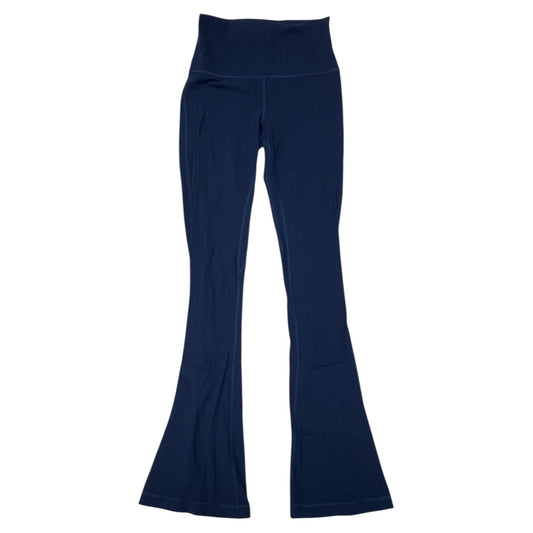 Athletic Leggings By Lululemon In Navy, Size:4