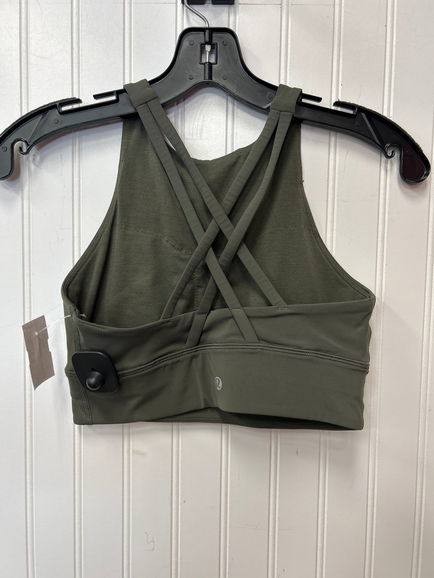 Athletic Bra By Lululemon In Green, Size:8
