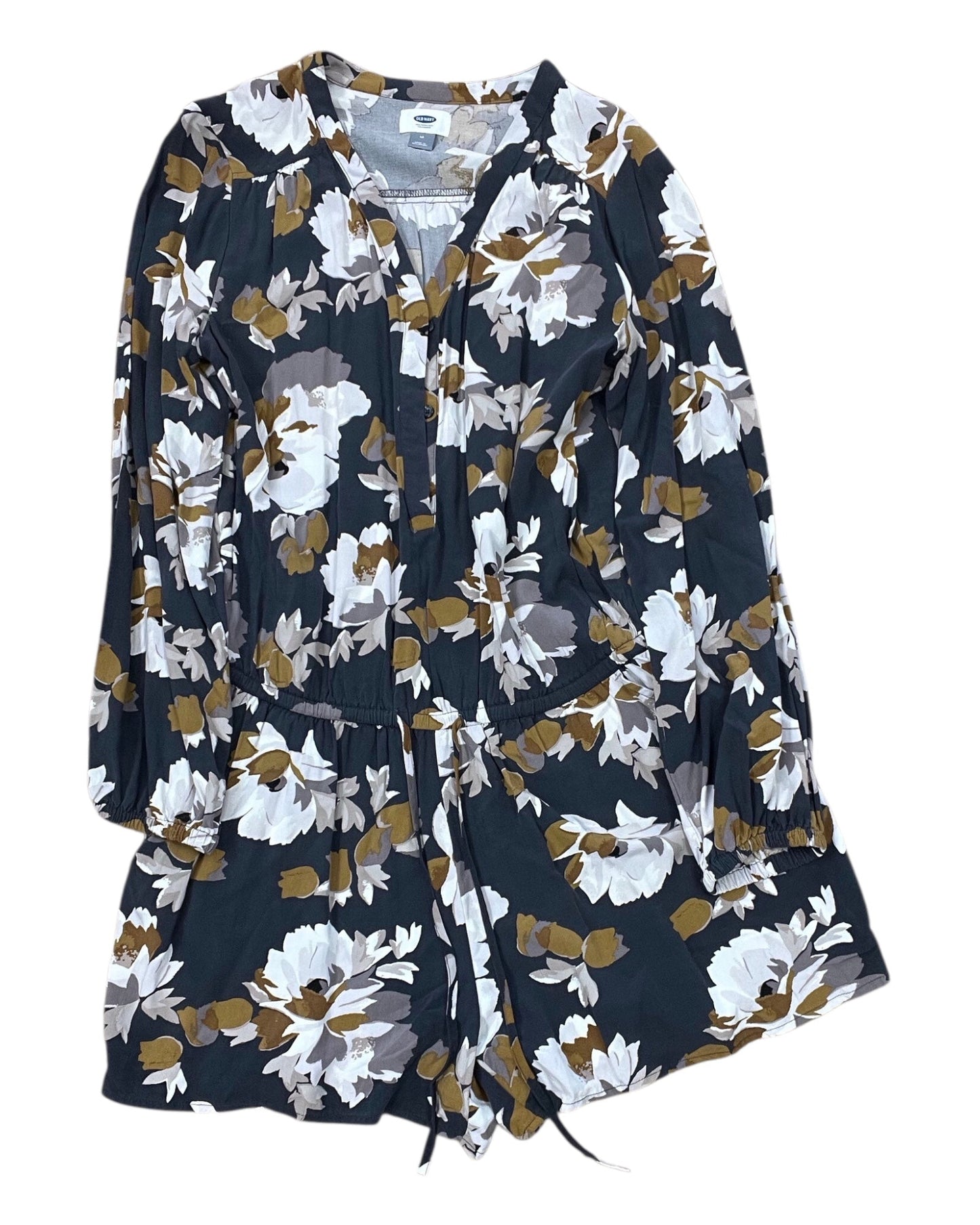 Romper By Old Navy In Grey & White, Size:M