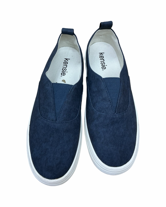 Shoes Sneakers By Kensie In Blue, Size:7
