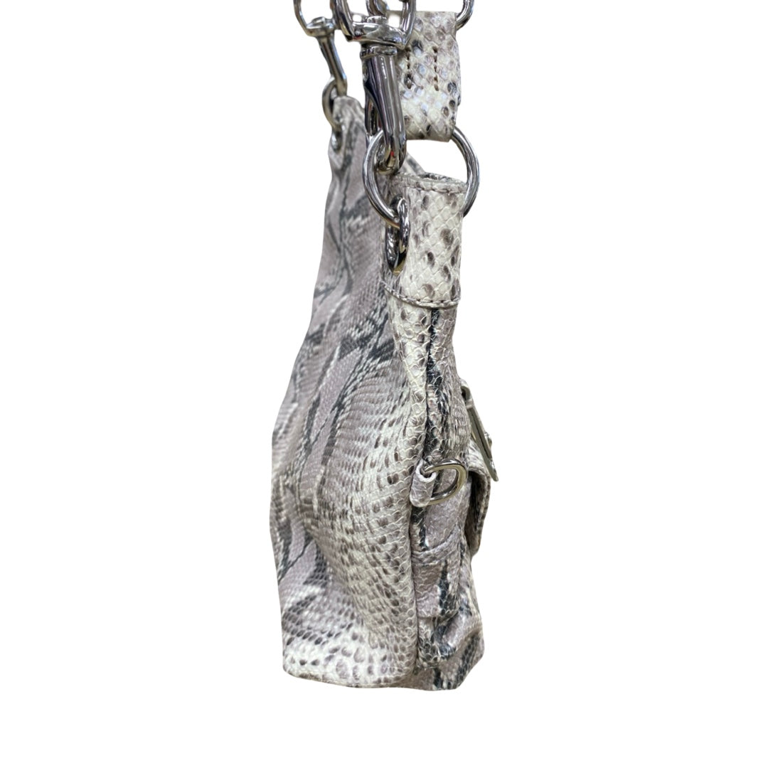 Handbag By Cole-Haan In Snakeskin Print, Size:Medium