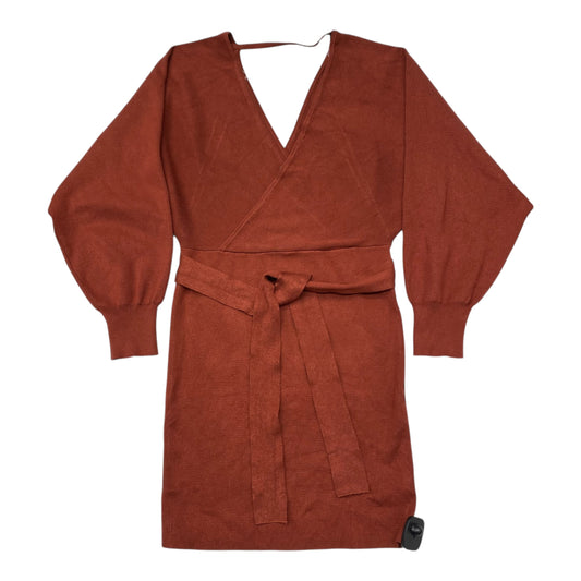 Dress Sweater By Mi Ami In Copper, Size:L