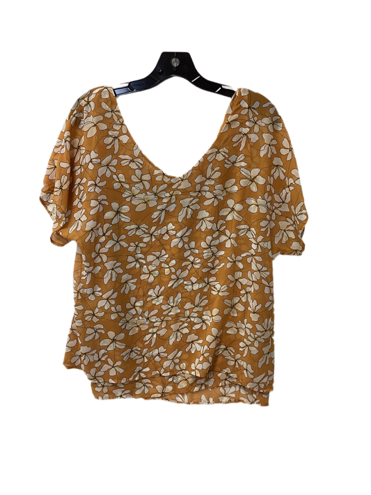 Top Ss By Cabi In Yellow, Size:M