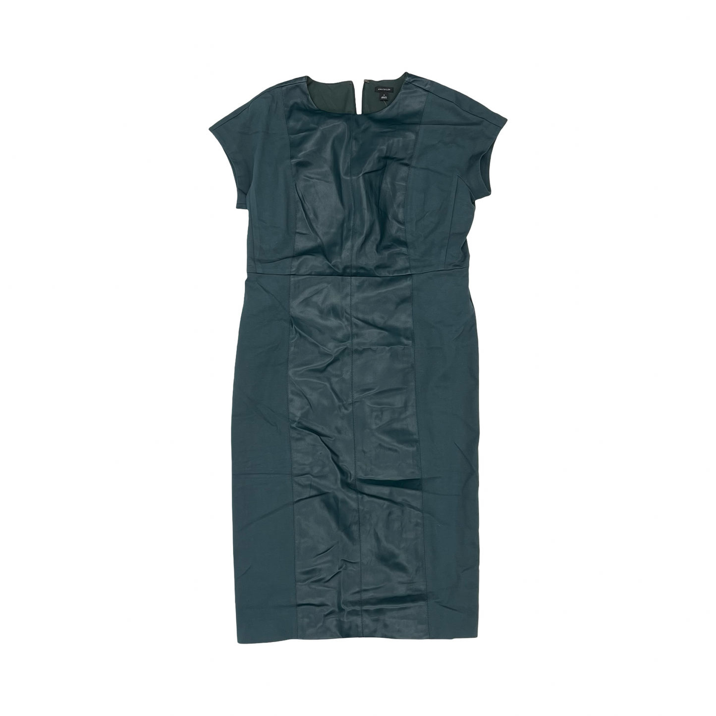 Dress Work By Ann Taylor In Green, Size:14