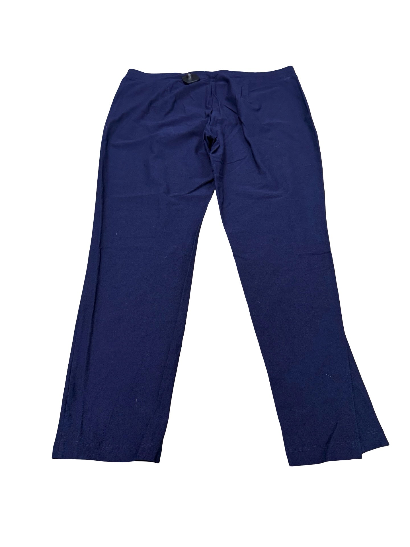 Pants Designer By Eileen Fisher In Navy, Size:L
