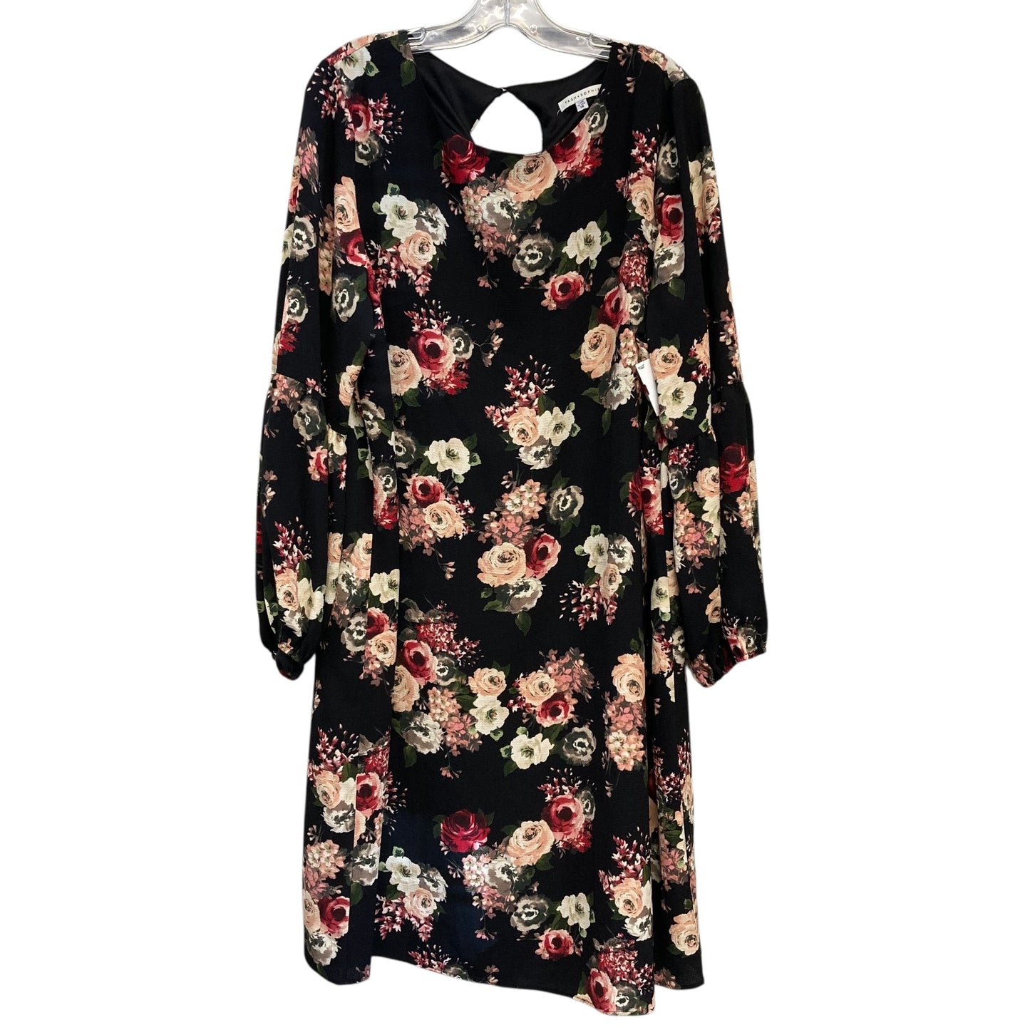 Dress Work By Tash & Sophie In Floral Print, Size:1X