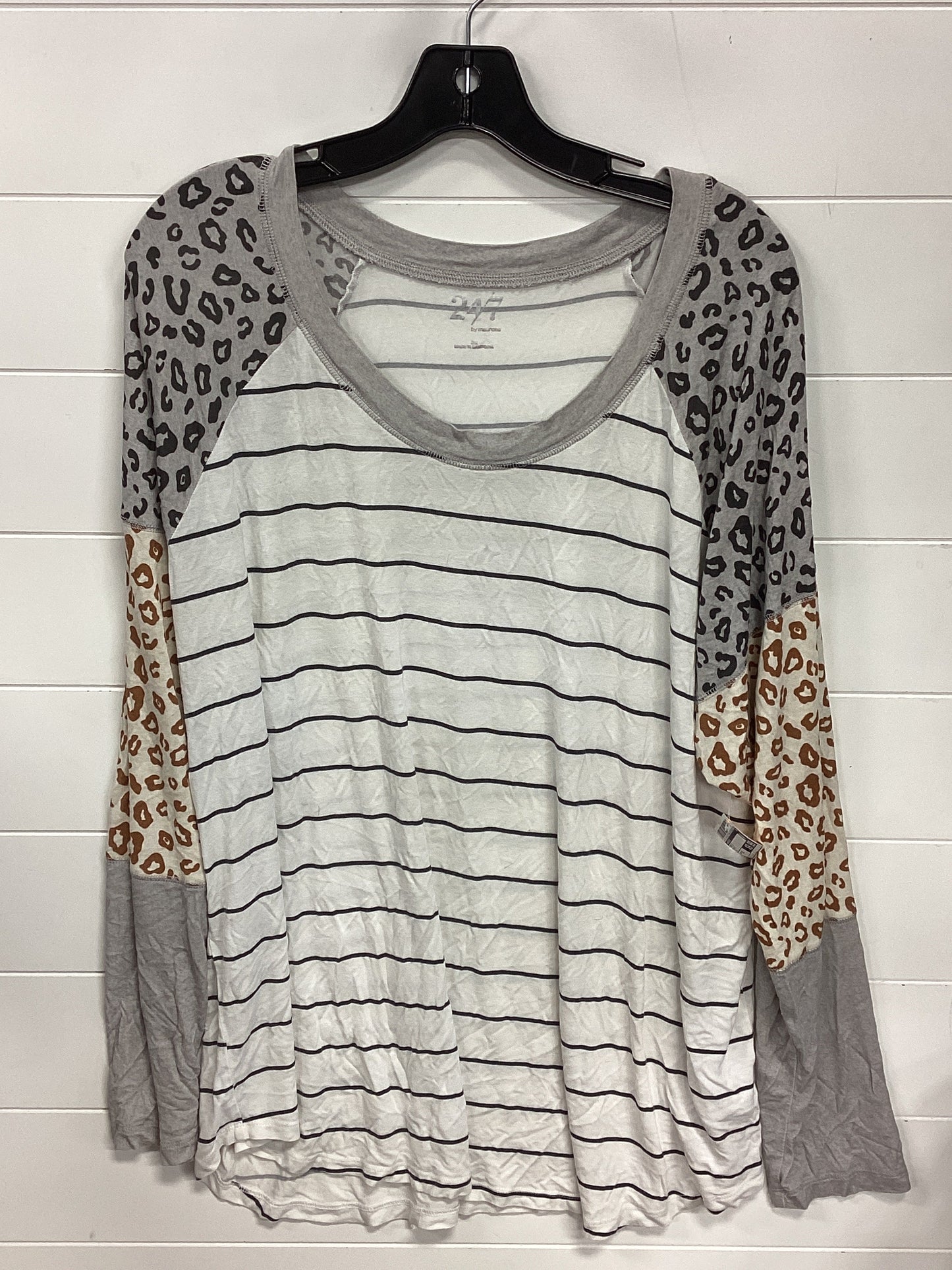 Top Ls By Maurices In White, Size:3X