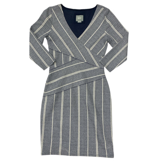 Dress Casual Midi By Maeve In Navy, Size:Xsp