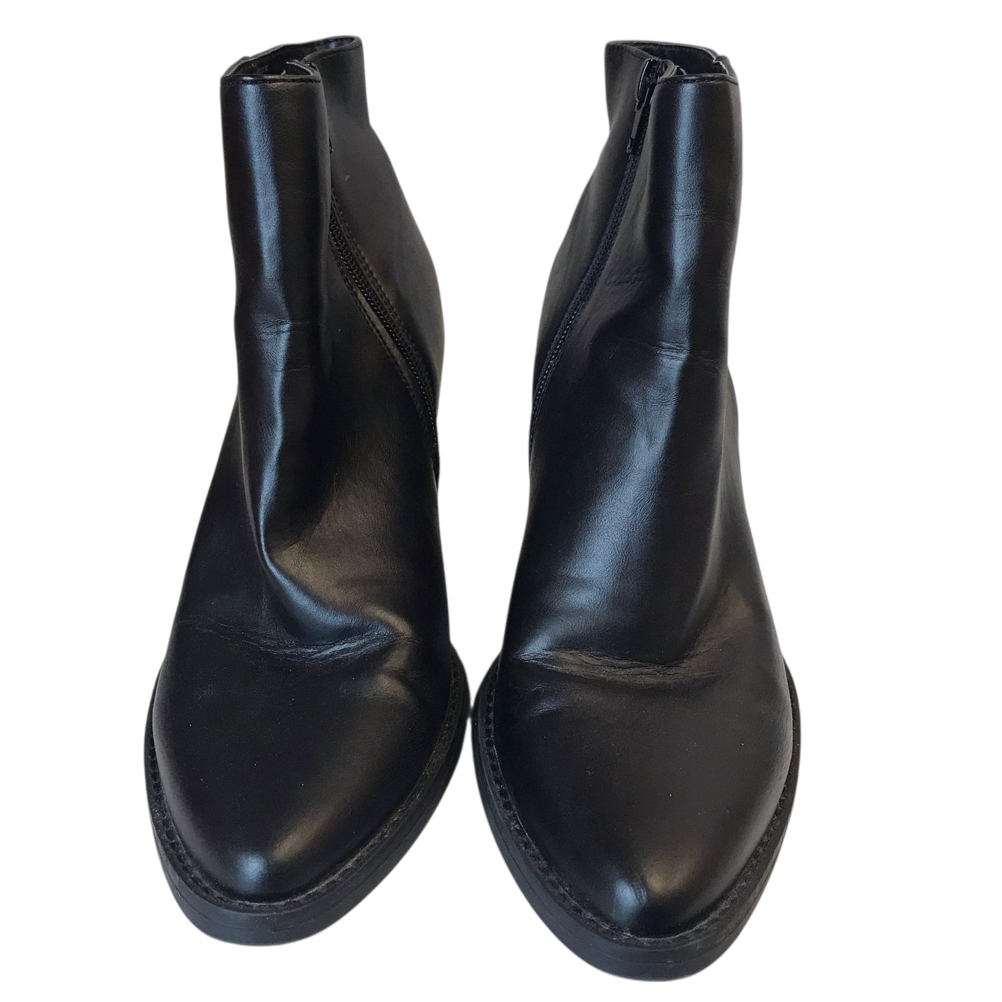 BOOTS ANKLE HEELS by MADDEN GIRL in BLACK, Size:9