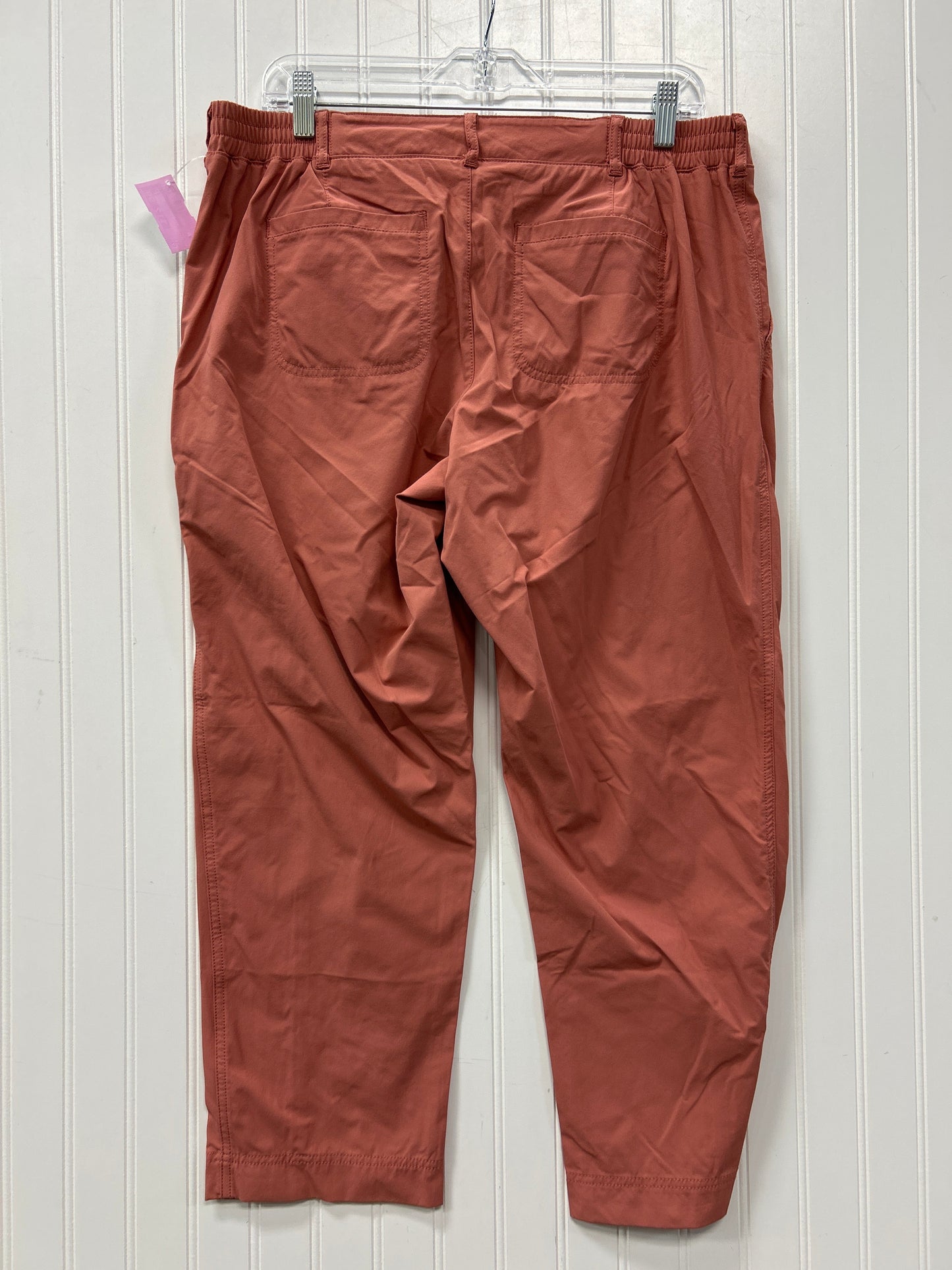 Athletic Pants By Kirkland In Coral, Size:12