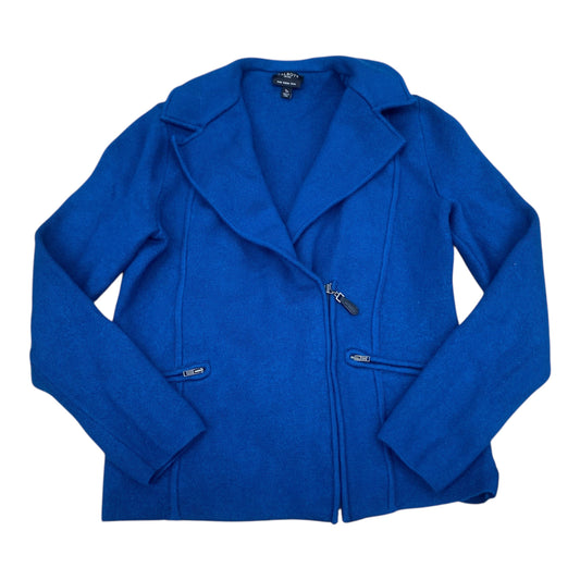 Blazer By Talbots In Blue, Size:Sp