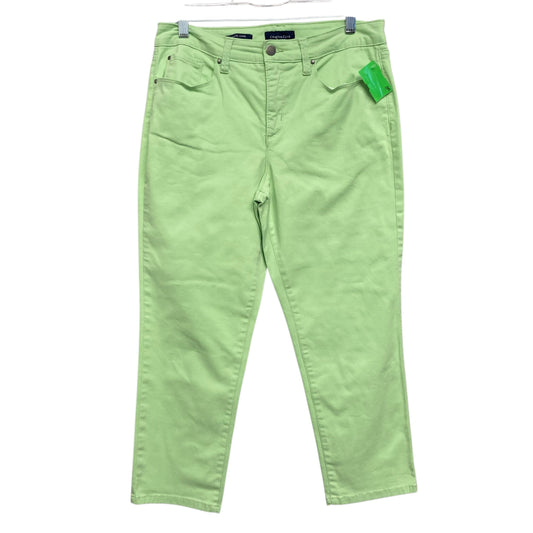 Capris By Charter Club In Green, Size:8