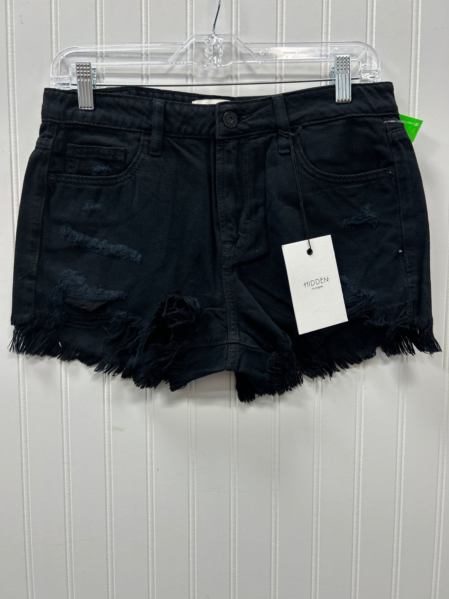 Shorts By Hidden In Black Denim, Size:M NWT
