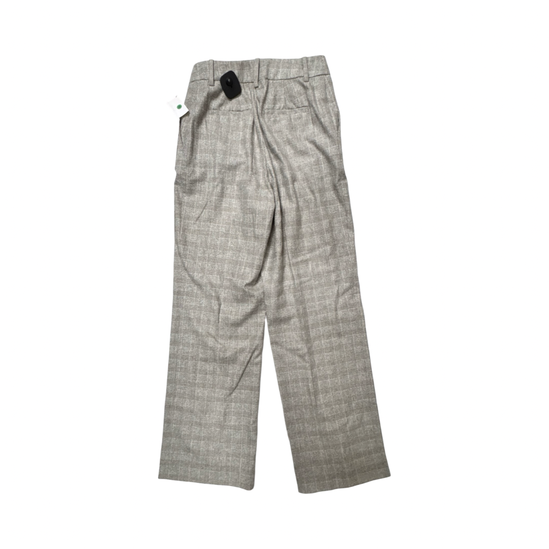 Pants Designer By Lafayette 148 In Plaid Pattern, Size:0