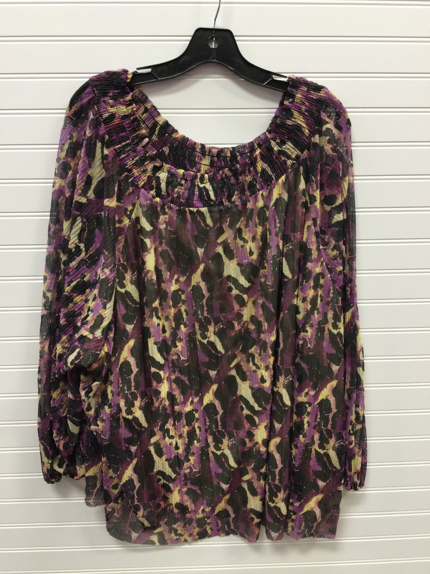 Top Ls By Terra & Sky In Purple, Size:4X