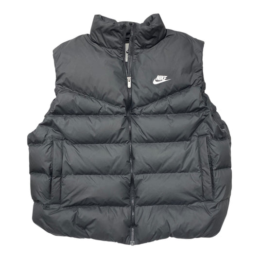 Vest Puffer & Quilted By Nike In Black, Size:Xl