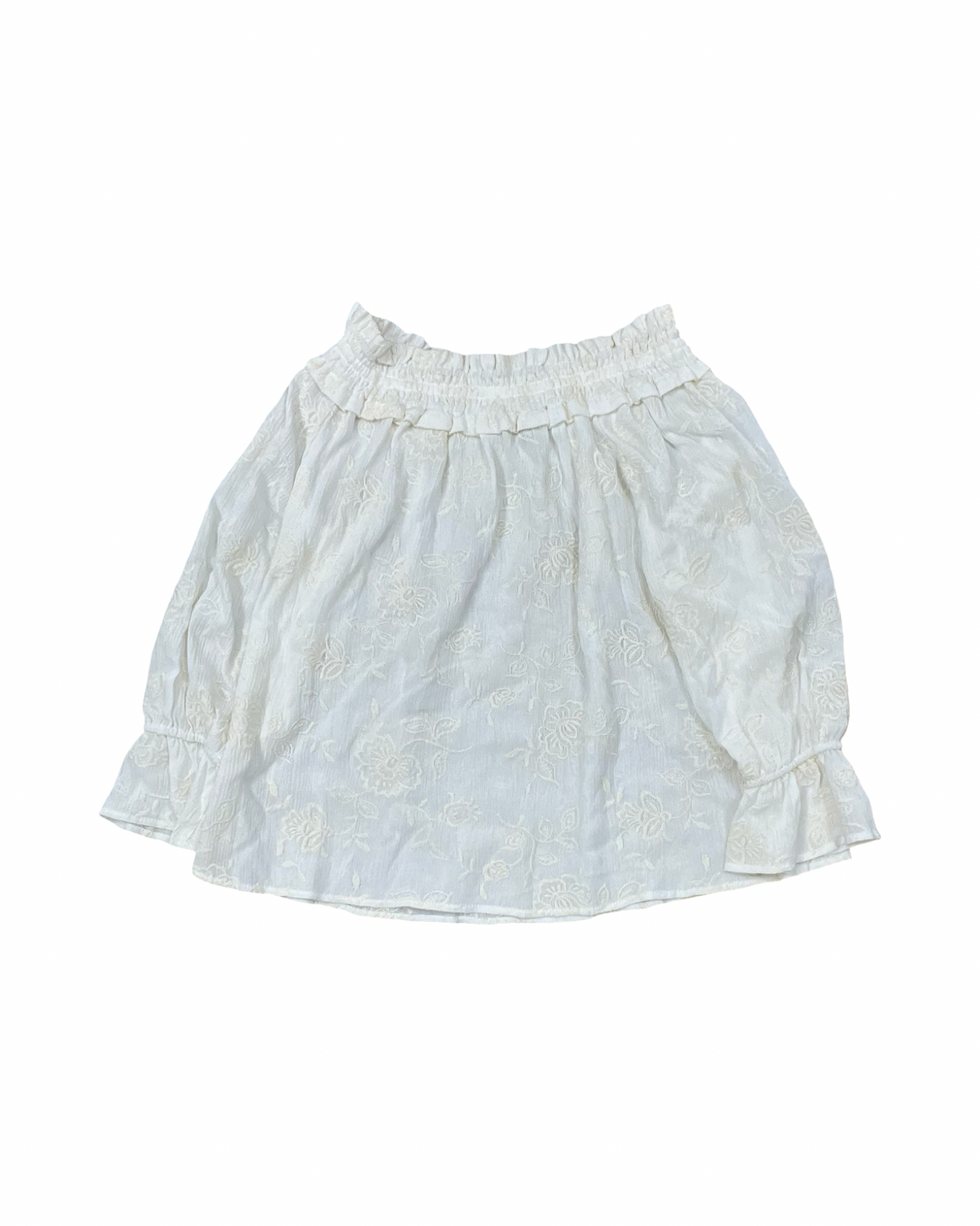 Top Ls By Clothes Mentor In Cream, Size:M
