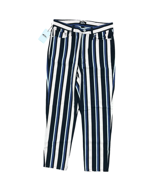 Jeans Straight By Quicksilver In Black & Blue, Size:6