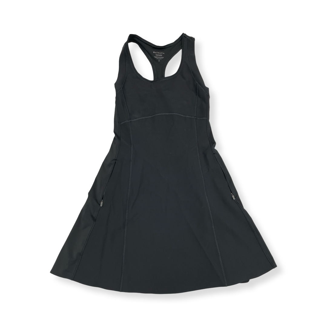 Athletic Dress By Athleta In Black, Size:S