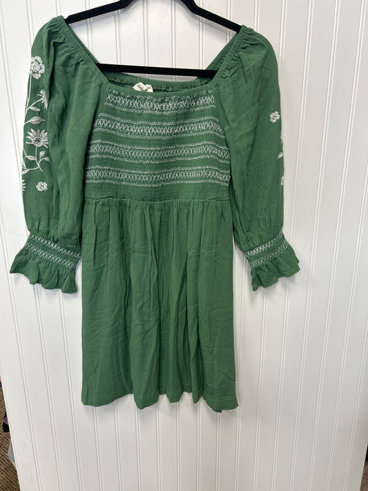 Dress Casual Short By Cmc In Green, Size:Xl