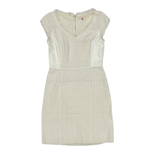 Dress Work By Rebecca Taylor In Cream, Size:6