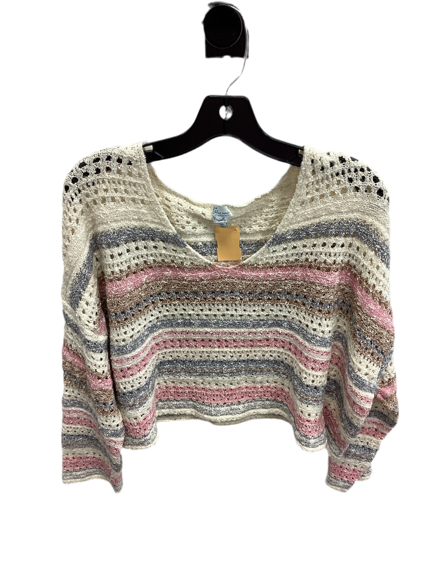 Sweater By Blue Rain In Cream, Size:Xl