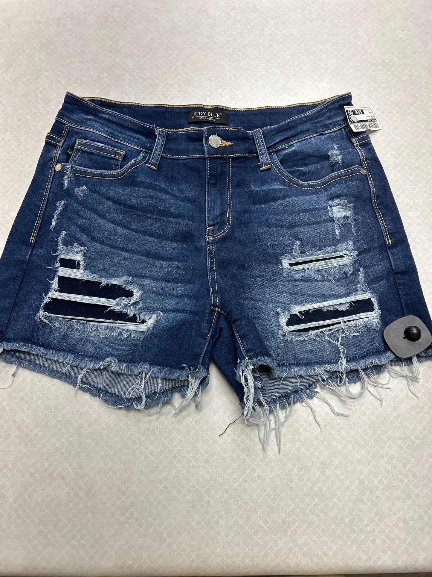 Shorts By Judy Blue In Blue Denim, Size:M