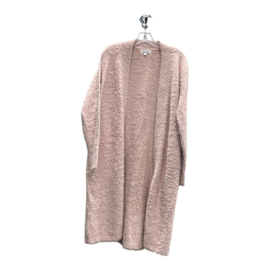 Sweater Cardigan By Bella Dahl In Pink, Size:S