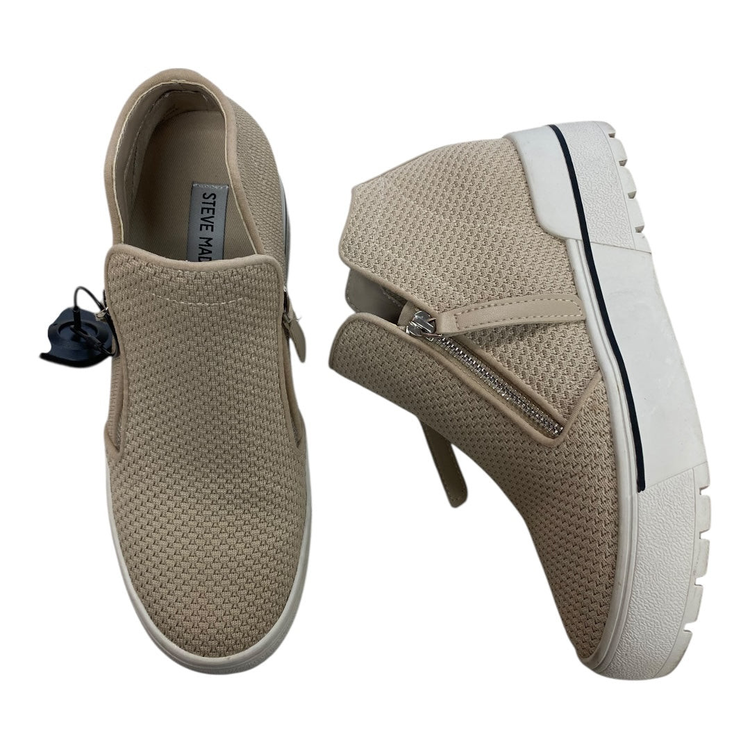 Shoes Sneakers By Steve Madden In Cream, Size:7.5