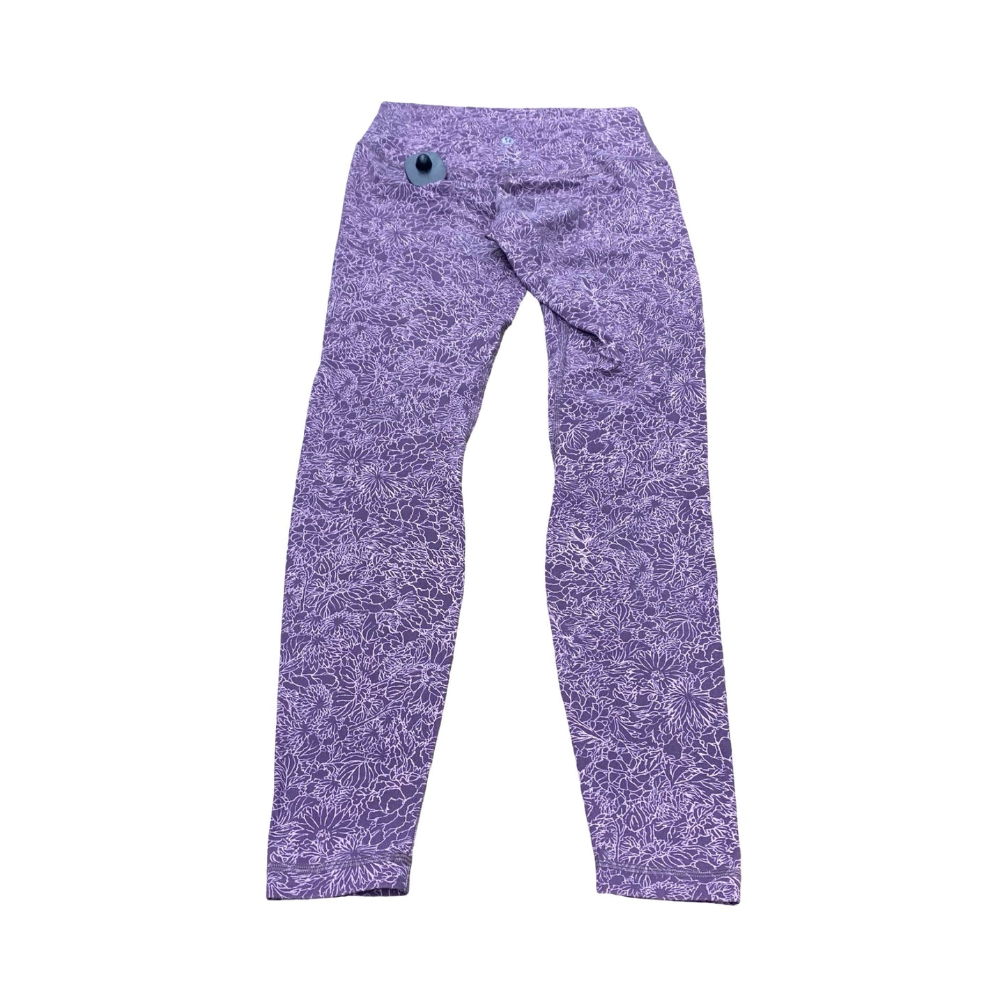 Athletic Leggings By Lululemon In Floral Print, Size:6