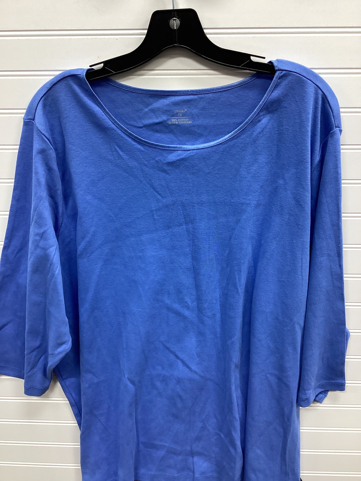 Top Ls By Cj Banks In Purple, Size:3X