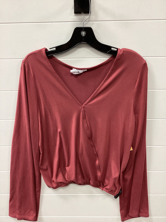 Top Ls By Sadie & Sage In Red, Size:Xs