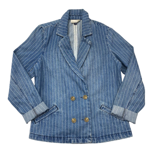 Blazer By Universal Thread In Striped Pattern, Size:M