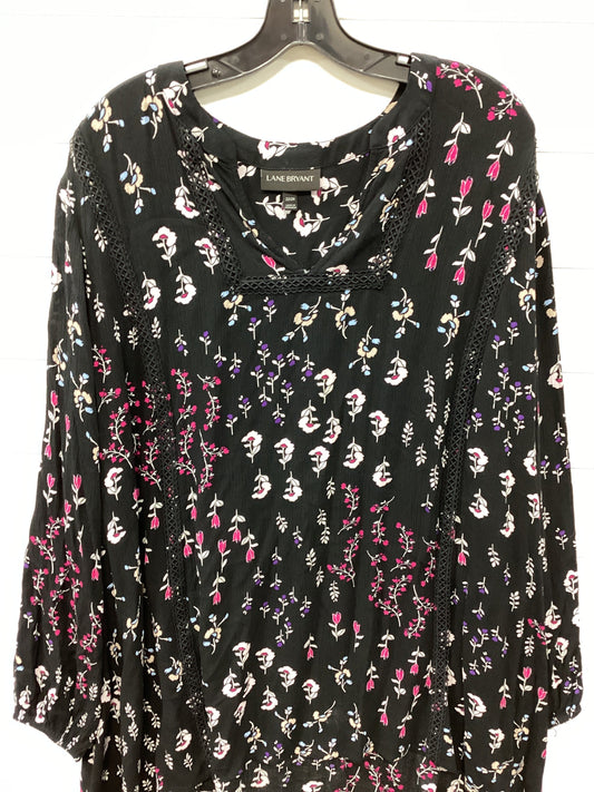 Top Ls By Lane Bryant In Black, Size:2X