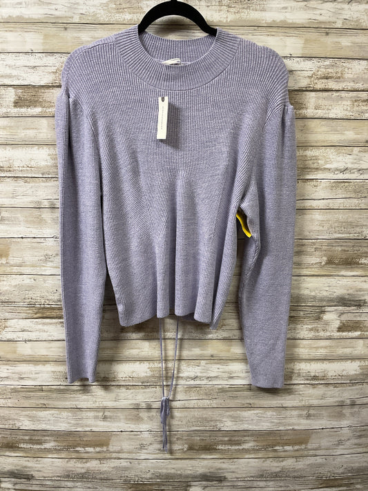 Sweater By Anthropologie In Purple, Size:Xl