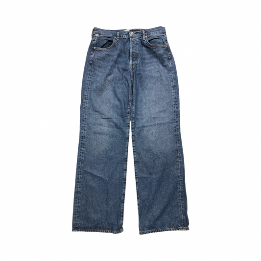 Jeans Wide Leg By Citizens Of Humanity In Blue Denim, Size:8