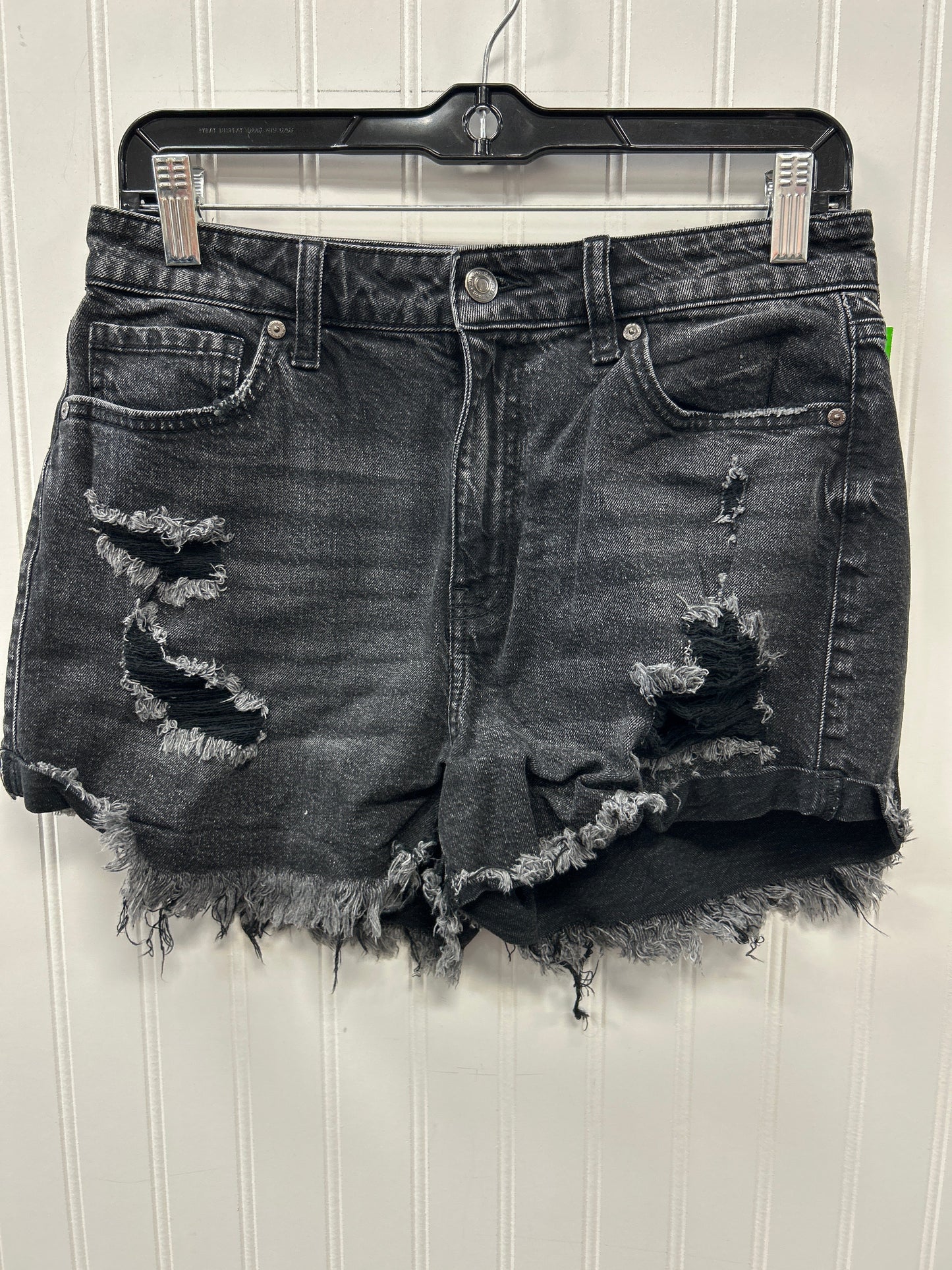 Shorts By Eunina In Black Denim, Size:M