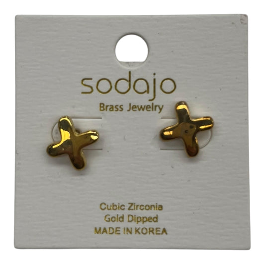 Earrings Stud By Clothes Mentor In Gold