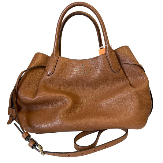 Handbag Designer By Kate Spade In Brown, Size:Large