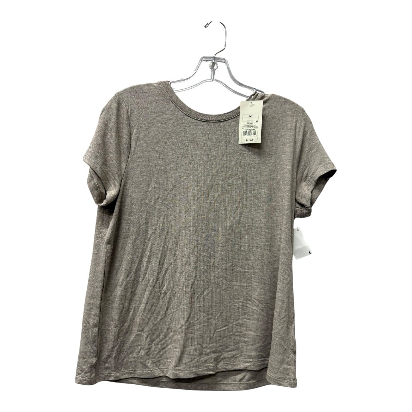 Top Ss Basic By A New Day In Taupe, Size:M