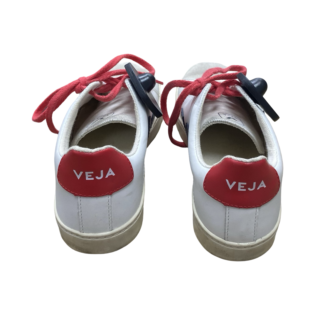 Shoes Sneakers By Veja In Red & White, Size:5