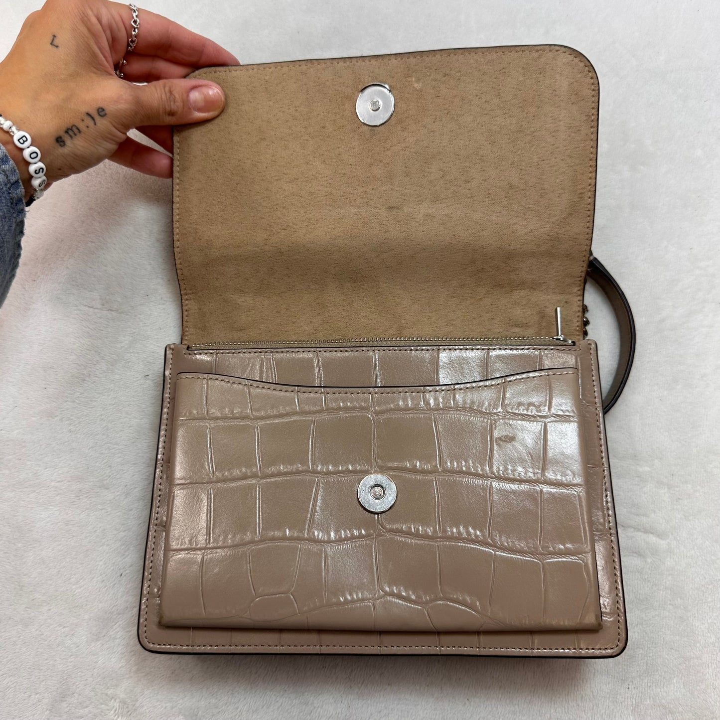 Crossbody Designer By Coach, Size: Small